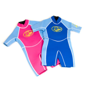 PINK/SKY BLUE AND ROYAL/SKY BLUE SHORTY WETSUIT