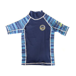 SHORT SLEEVE TOP AZTEC BLUE