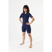 AS Adult sunsuit plain navy