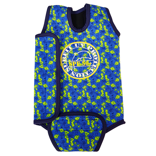 BABY WRAP BEACH BLUE