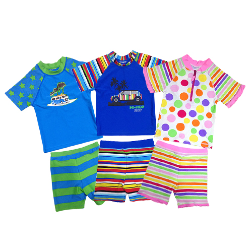 UVP50+SHORTS/TOP SETS