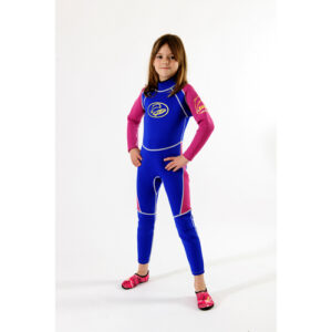 FULL WETSUIT BLUE/PINK