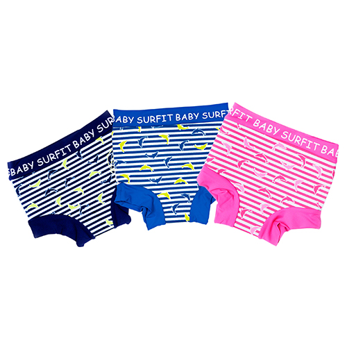 NAPPI-WRAP NAVY DOLPHIN AND PINK DOLPHIN AND ROYAL DOLPHIN