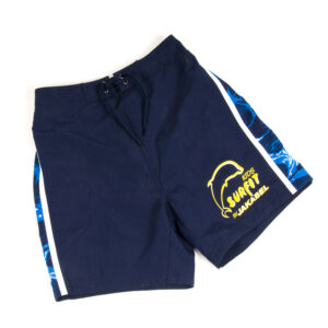 Navy/Hibiscus Surf Shorts